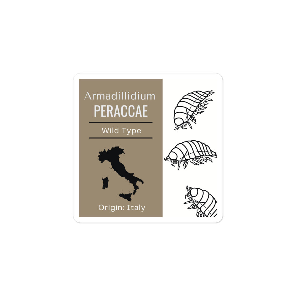 Label for Armadillidium peraccae - Wild Type