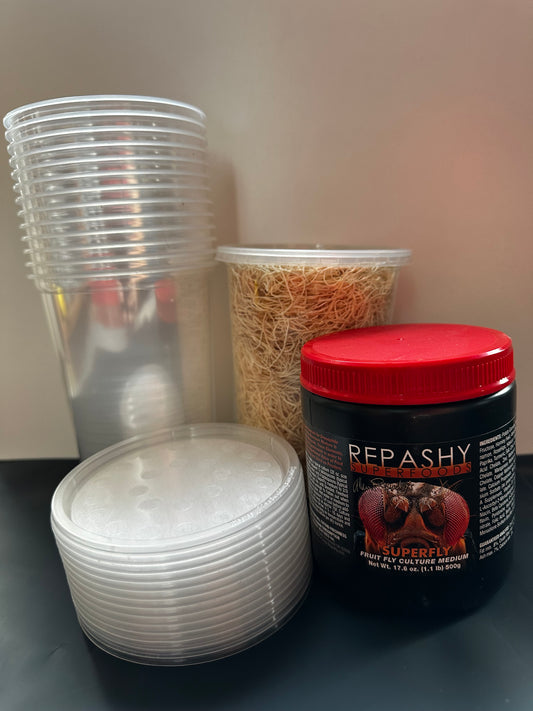 Repashy 15-Culture Fruit Fly Kit